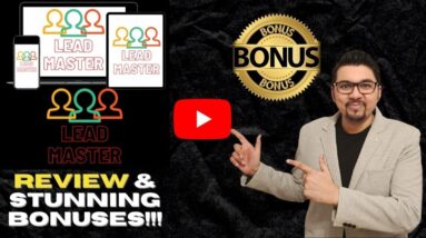 LEAD MASTER Review⚡📈⚡How to Attract Buyer Leads and Make Money⚡📈⚡& Insane Bonuses💸💰💲