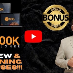 100K CLONER Review⚡💾🖥️⚡The Site That Made $105,208 In ClickBank Commissions⚡💾🖥️⚡& Insane Bonuses💸💰💲