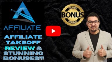 AFFILIATE TAKEOFF Review/Demo ⚡✈️⚡ Unlock Daily Commissions & Buyer Leads ⚡✈️⚡& Stunning Bonuses 💸💰💲