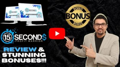 15-Seconds Profit Warrior Review⚡🚥🚔⚡Make $171/Day In ‘15-Sec’ With Free Traffic⚡🚥🚔⚡+XL Bonuses💰💲💸
