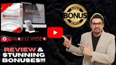ProfitVideo Review⚡📹💻⚡Capture, Create, Edit On Cloud & Sell Unlimited Vids⚡📹💻⚡+XL Traffic Bonuses💸💰💲