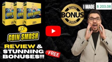 COIN SMASH Review⚡💻📲See How I Made $203 In Crypto Commissions In 3 Days📲💻⚡+XXL 150 Mad Bonuses💸💰💲