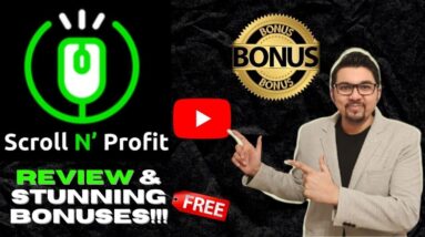 Scroll N Profit Review⚡🖱️📈World's 1st Pay To Scroll System That Pays $67/Hr⚡📲📈+XL Traffic Bonuses💸💰💲