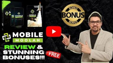 Mobile Moolah Review⚡💻📲Earn +$105/Hr From Your Mobile Using ClickBank📲💻⚡FREE +150 Crazy Bonuses💸💰💲
