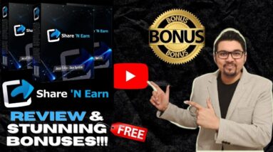 Share N Earn Review⚡💻📲AI Content Creator Which Makes $25 When You Share📲💻⚡FREE +150 Crazy Bonuses💸💰💲