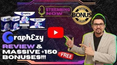 GraphEzy Review⚡💻📲Create & Sell UNLIMITED High-Converting Graphics & Videos📲💻⚡Get +150 Bonuses💸💰💲