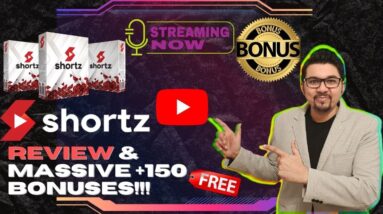 Shortz Review⚡💻📲The World's 1st EVER "Pay-Per-Second" YouTube App📲💻⚡Get FREE +150 Bonuses💸💰💲