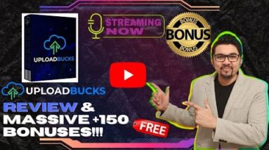 UploadBucks Review⚡💻📲System That Pays Over & Over For Uploading OTHERS Videos📲💻⚡Get +150 Bonuses💸💰💲