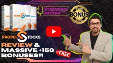 PropelStocks Review⚡💻Get Unlimited, Unrestricted Access To Worlds Largest Stocks💻⚡Get +150 Bonuses💸💰