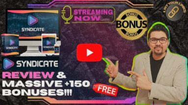 SYNDICATE Review⚡💻📲Make $150/Per Day With TRENDING YouTube Videos📲💻⚡Get FREE +150 Bonuses💲💰💸