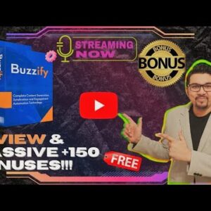Buzzify Review⚡💻Content Generation, Syndication & Engagement Automation Software💻⚡FREE +150 Bonuses💲