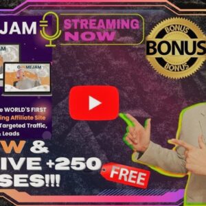 GameJam Review⚡💻📲World’s #1 AI Based Affiliate Gaming Site Builder📲💻⚡Get FREE +250 Bonuses💲💰💸