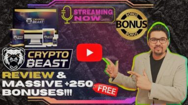 Crypto Beast Review⚡💻📲DFY CRYPTO System Makes $250+ Daily In FREE Bitcoin📲💻⚡Get FREE +250 Bonuses💲💰💸