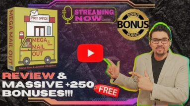 MEGA MAIL OUT Review⚡💻📲INSANE EMAIL BLITZ THAT SENDS 500,000 EMAILS EVERYDAY📲💻⚡FREE +250 Bonuses💲💰💸