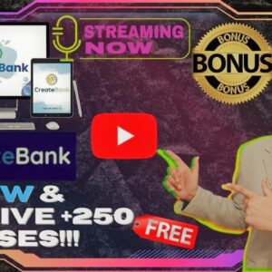 CreateBank Review⚡💻📲AUTOMATICALLY CREATE CLICKBANK MONEY MAKING SITES📲💻⚡Get FREE +250 Bonuses💲💰💸