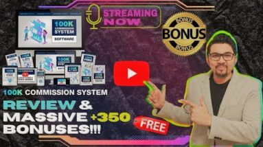 100K Commission System Review⚡💻📲Done-For-You Digital Product Business📲💻⚡Get FREE +350 Bonuses💲💰💸