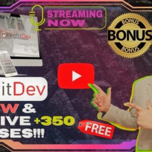 ProfitDev Review⚡💻📲Create & Publish Unlimited DFY iOS/Android Mobile Apps📲💻⚡Get FREE +350 Bonuses💲💰💸