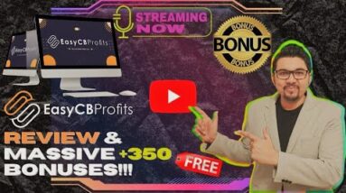 EasyCBProfits Review⚡💻📲Build ClickBank Sites With Self-Driving Free Traffic📲💻⚡FREE +350 Bonuses💲💰💸