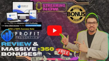 ProfitResolution Review⚡📲💻Get One-Click-Access To 11 Automated Apps💻📲⚡Get FREE +350 Bonuses💲💰💸
