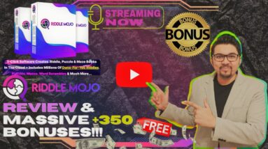RIDDLE MOJO Review⚡📲💻Create & Sell Unlimited Riddle, Puzzle & Maze Books💻📲⚡Get FREE +350 Bonuses💲💰💸
