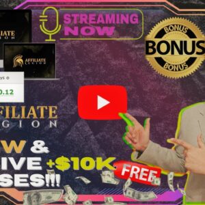 Affiliate Legion Review⚡📲💻Earn $30K/Month Online From Anywhere In The World💻📲⚡FREE +350 Bonuses💲💰💸
