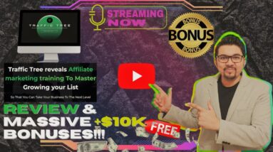 Traffic Tree Review⚡📲💻E-learning System To Build Your Email List Fast💻📲⚡Get FREE +350 Bonuses💲💰💸