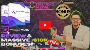 Website MOJO Review⚡📲Creates & Sell Unlimited Websites & Funnels With 1-Click💻⚡FREE +350 Bonuses💲💰💸