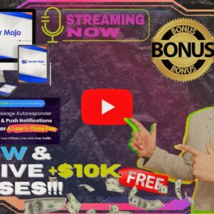 Sender Mojo Review⚡📲💻Sends Unlimited Emails, SMS & Push Notifications💻📲⚡Get FREE +350 Bonuses💲💰💸