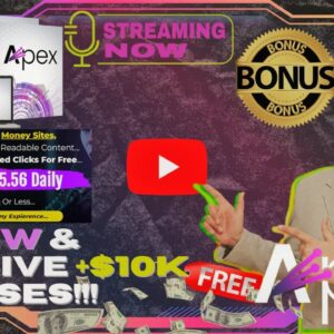 APEX Review⚡📲Create AI-Powered Money Sites Prefilled With Insane Content💻⚡Get FREE +350 Bonuses💲💰💸