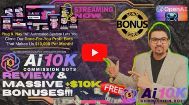 AI 10K Commission Bots Review⚡💻📲BRAND NEW Tech For DFY Daily Commissions📲💻⚡Get FREE +350 Bonuses💲💰💸