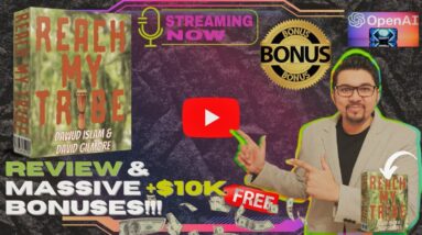 Reach My Tribe Review⚡💻📲Your URL Will Be Emailed To 35,384 Members DAILY📲💻⚡Get FREE +350 Bonuses💲💰💸