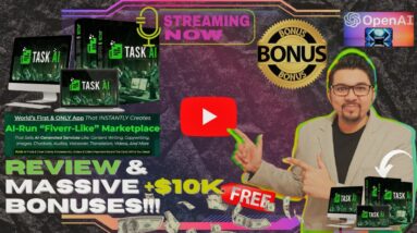 TaskAI Review⚡💻📲AI Powered Marketplace - Discover The Future Of Freelancing📲💻⚡FREE +350 Bonuses💲💰💸