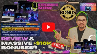 Ai Songs Review⚡💻📲Convert Your Text Into Engaging Songs & AI-Generated Videos📲💻⚡FREE +350 Bonuses💲💰💸