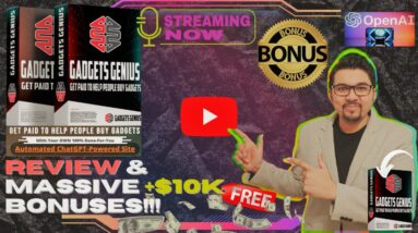 GadgetsGenius Review⚡💻📲Get Paid To Help People Buy Gadgets📲💻⚡Access My FREE +350 Bonuses💲💰💸