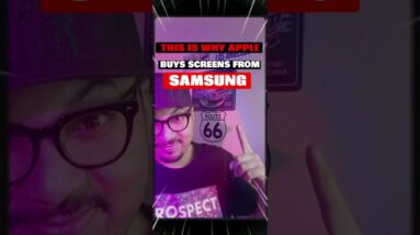 This Is Why Apple Buys Screens From Samsung!💥 #apple #samsung #applewatch #viral #mobile #shorts