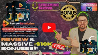 ReviewRevolution Review⚡💻📲Create Stunning Automated Product Reviews📲💻⚡Get FREE +350 Bonuses💲💰💸