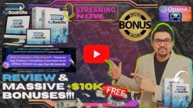 AiBookSite Review⚡💻📲Build Fully Automated Affiliate Book Website In Seconds📲💻⚡FREE +350 Bonuses💲💰💸