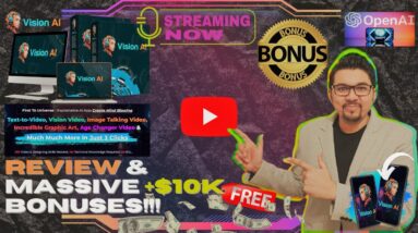 Vision Ai Review⚡💻📲Game-Changing App That Will Revolutionize Your Creation📲💻⚡FREE +350 Bonuses💲💰💸