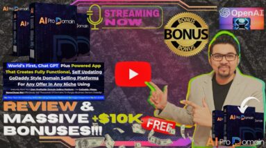 AI Pro Domain Review⚡💻Ultimate GoDaddy, NameCheap Killer You Always Needed📲⚡FREE +350 Bonuses💲💰💸