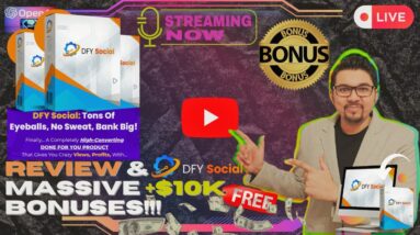 DFY Social Review⚡📲[LIVE] Get Ready For A Social Media Revolution With NO Headaches💻⚡FREE Bonuses💲💰💸