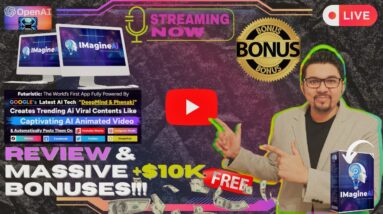 IMagine Ai Review⚡📲💻[LIVE] Google's DeepMind & Phenaki Powered App💻📲⚡Get FREE +350 Bonuses💲💰💸