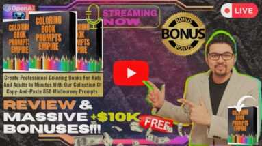 Coloring Book Prompts Empire Review⚡💻[LIVE] Create Professional Coloring Books📲⚡FREE Bonuses💲💰💸