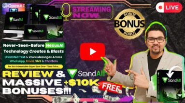 SendALL Review⚡💻📲[LIVE] Send Unlimited Emails, WhatsApp, SMS & Voice Messages📲💻⚡FREE Bonuses💲💰💸