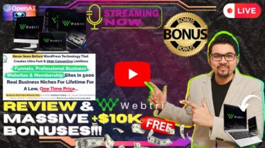 Webtri Review⚡📲💻[LIVE] Create & Sell Mind Blowing Websites, Funnels In 5000 Niches💻📲⚡FREE Bonuses💲💰💸