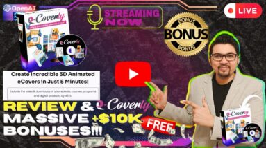 eCoverly Review⚡💻[LIVE] Create Incredible 3D Animated eCovers In Just 5 Minutes!📲⚡FREE Bonuses💲💰💸