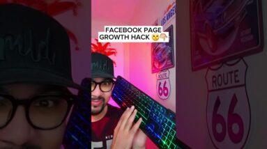 📈 How to grow your Facebook page without ads!🤫 #facebookmarketing #facebookgrowth #facebookads #fyp