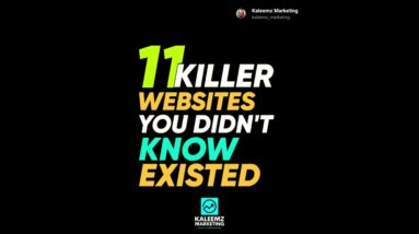 📈 11 websites you didn't know existed! #aitools #website #chatgpt #techreels #reels #viral #fyp
