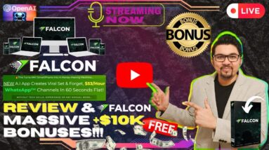 Falcon Review⚡💻[LIVE] A.I-Powered Whatsapp Channel & Community Builder📲⚡FREE Bonuses💲💰💸