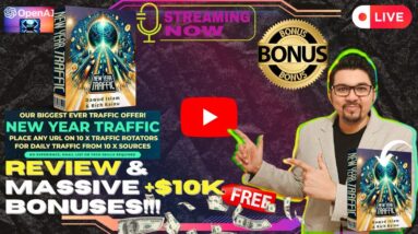 New Year Traffic Review⚡💻[LIVE] PLACE ANY URL ON 10 X TRAFFIC ROTATORS DAILY📲⚡FREE 10K Bonuses💲💰💸