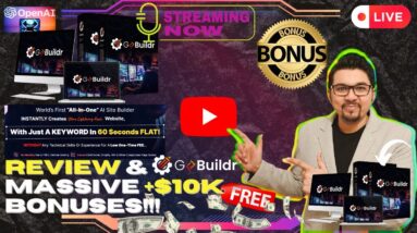 GoBuildr Review⚡💻[LIVE] Build Any Type Of Website In 60 Secs FLAT With GoBuildr📲⚡FREE 10K Bonuses💲💰💸